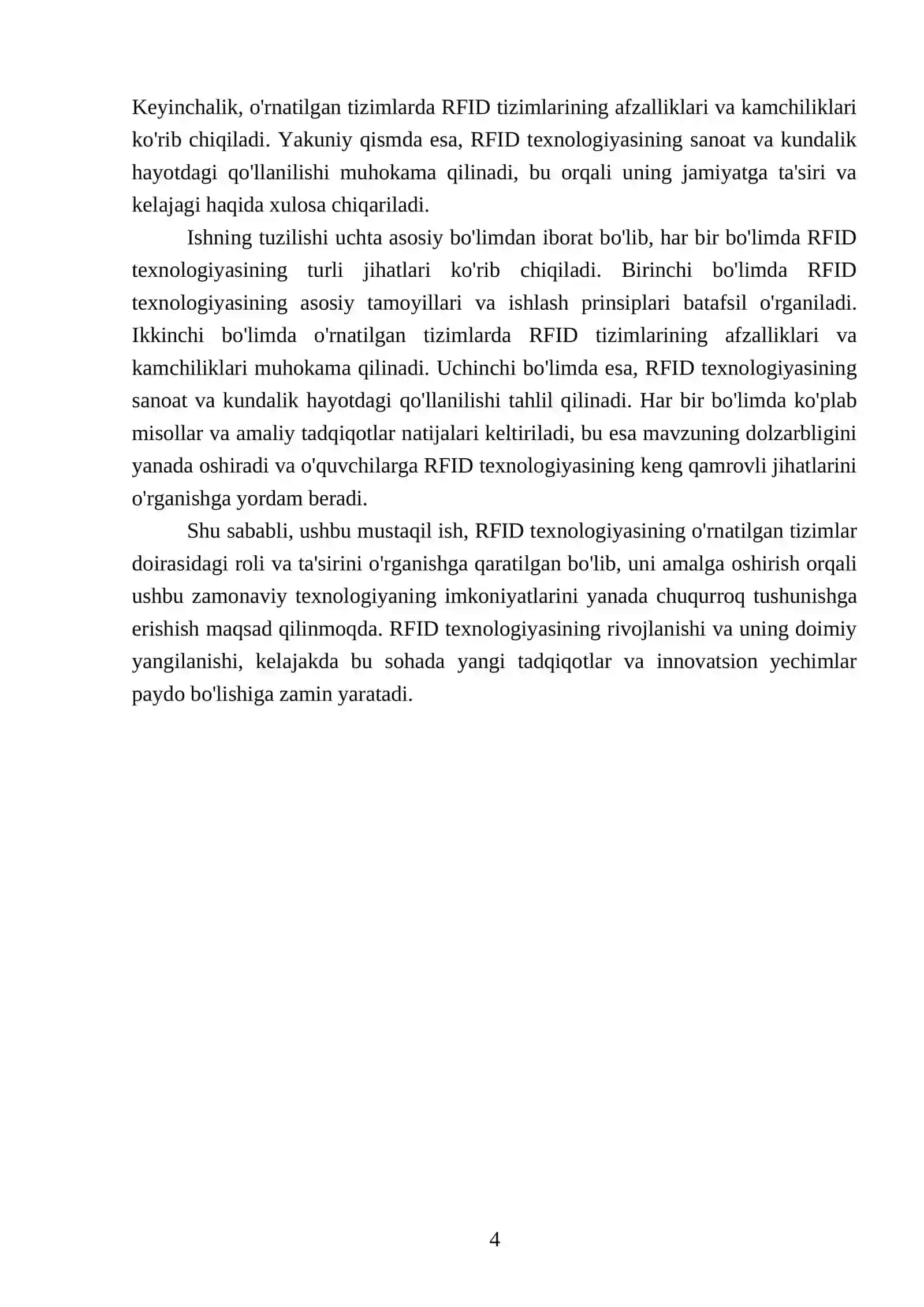 Òrnatilgan tizimlarda RFID 4