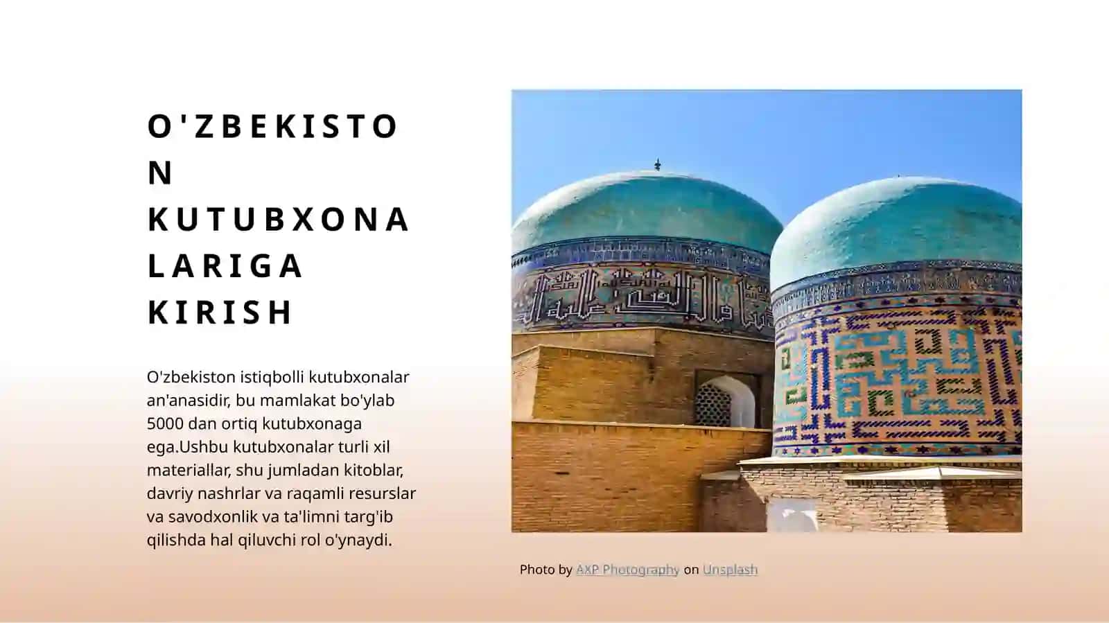 O'zbekiston kutubxonalari 4