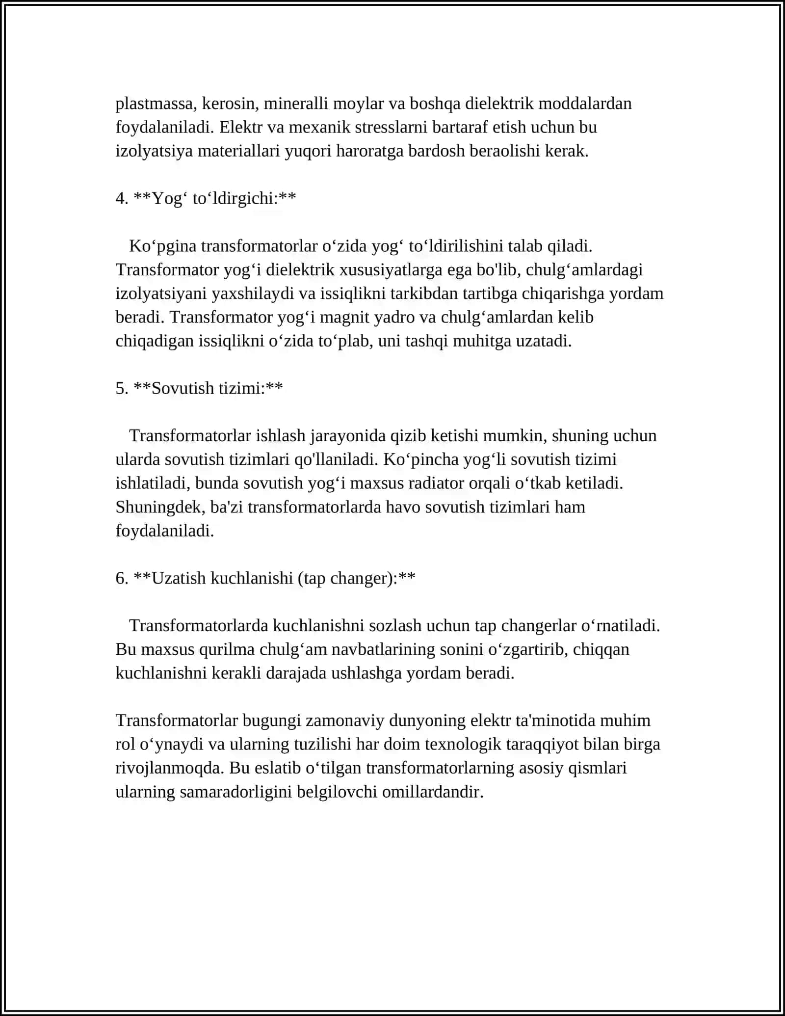 TRANSFORMATORLAR 4