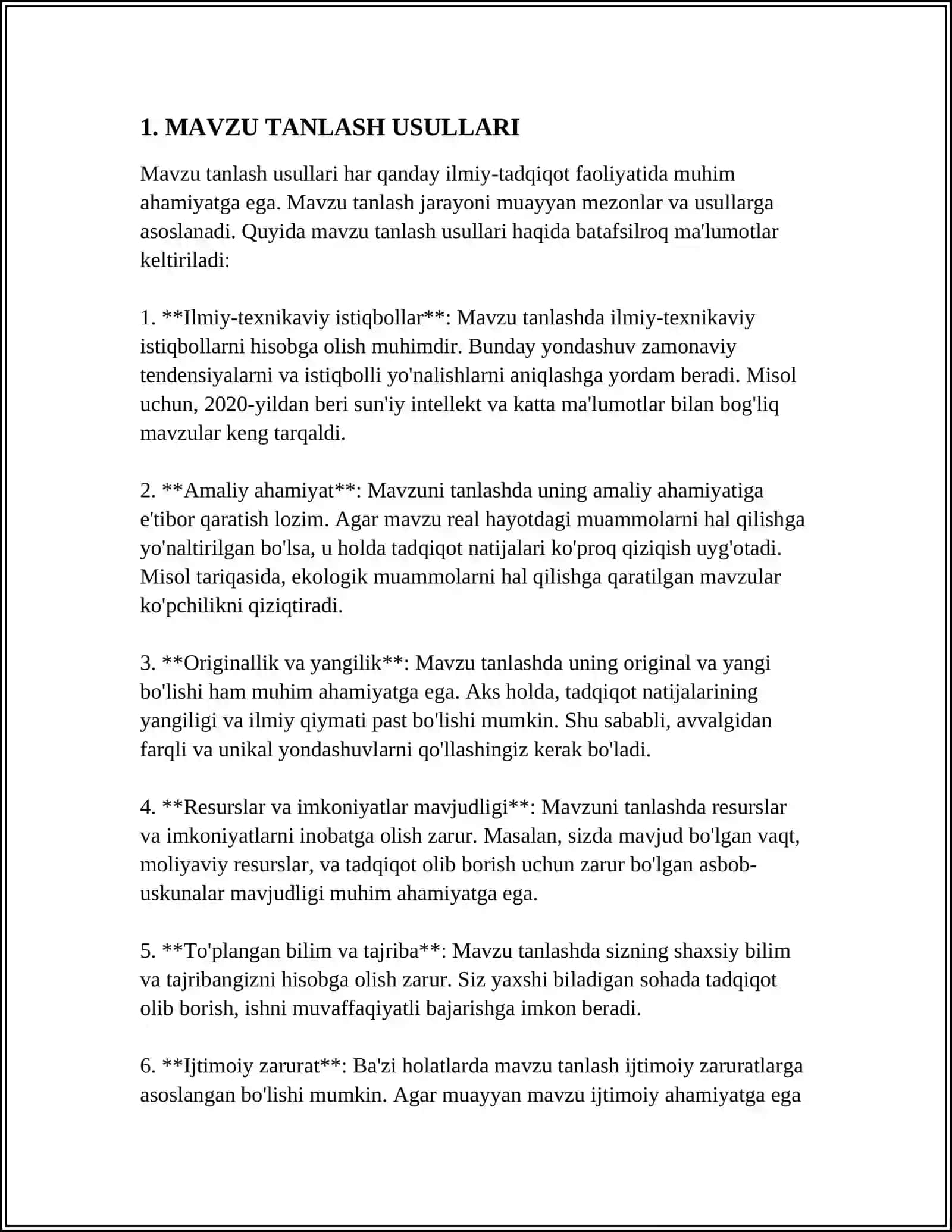 MAVZU NAZARI VA AMALIY MASHĜULOTLAR UCHUN MATERIALLARNI TOPLASH VA ULARNI SAROLASHDA YONDASHUVINING MUXUM OMILI 4