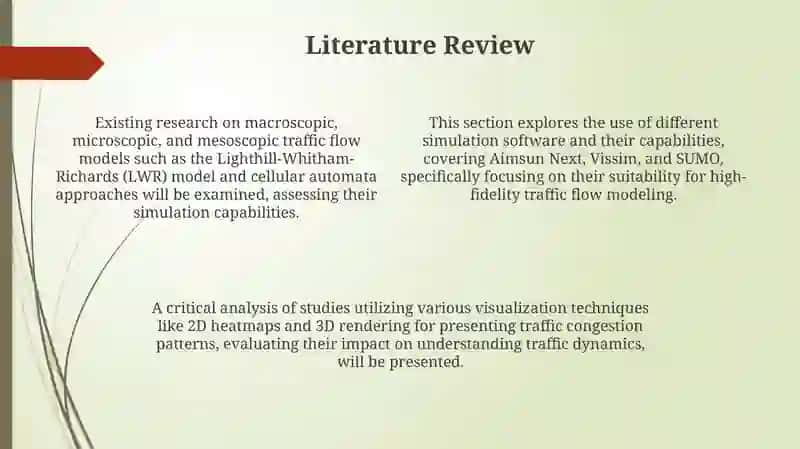 Visual Simulation of Traffic Flow in Congested Areas 4
