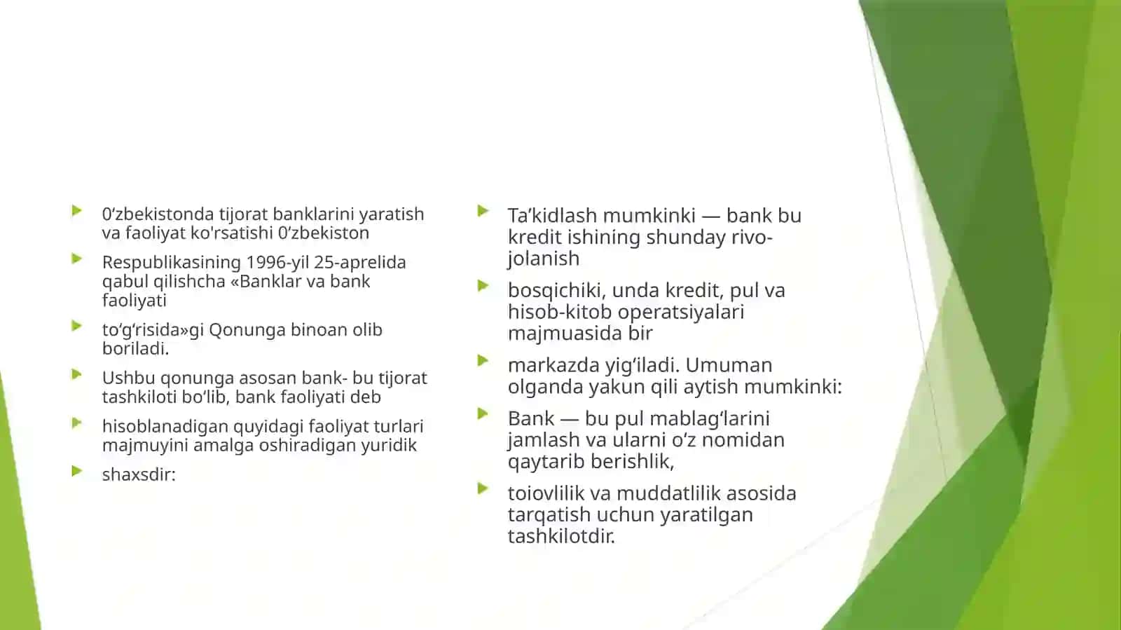 Tijoratbanklar va ularning funksiyalari 4