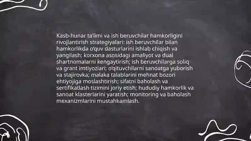 Professional ta’limga dual o‘qitish tizimini tatbiq etish istiqbollari 4