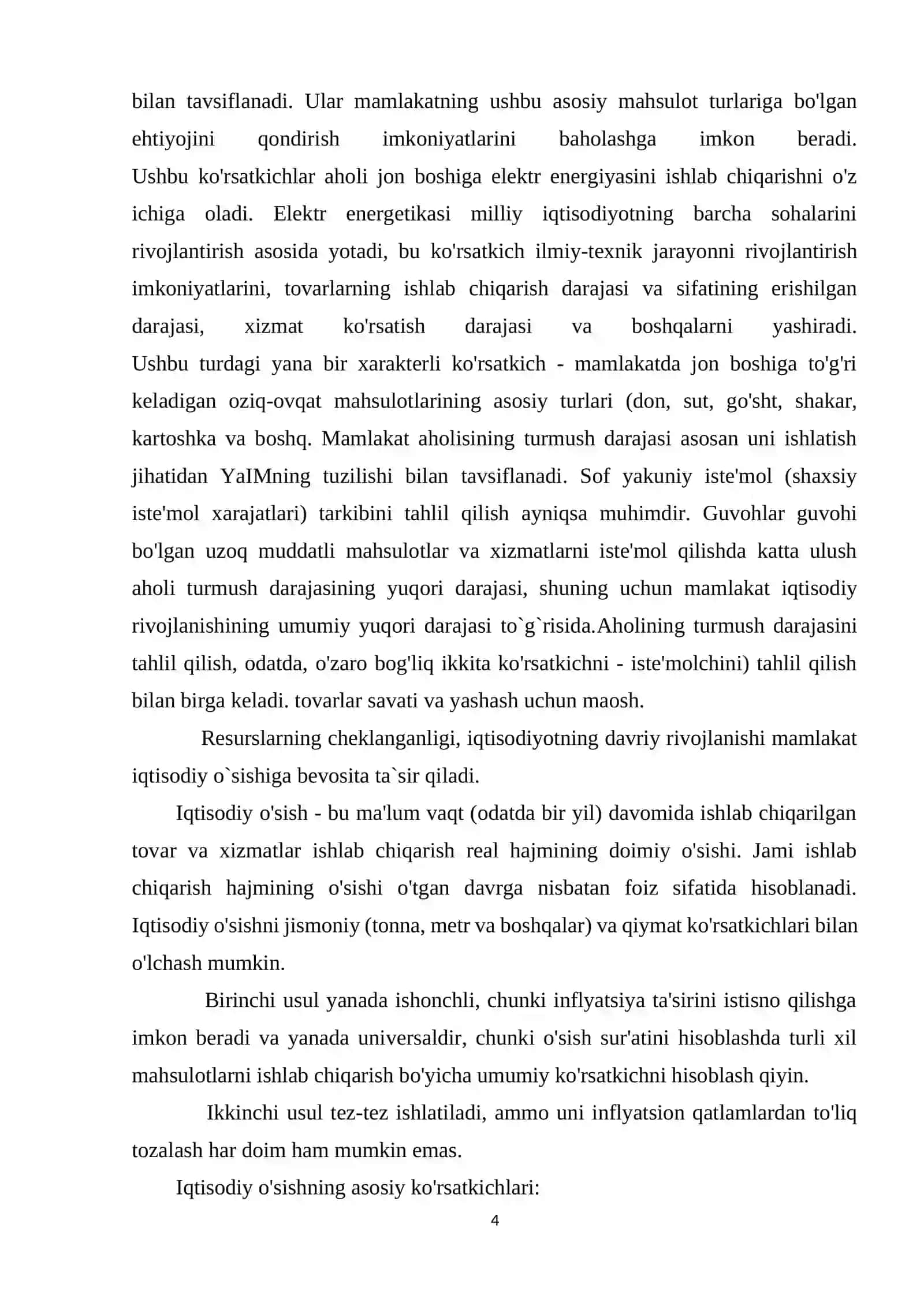 Jahon xo`jaligida “Arab modeli” va uning xususiyatlari 4