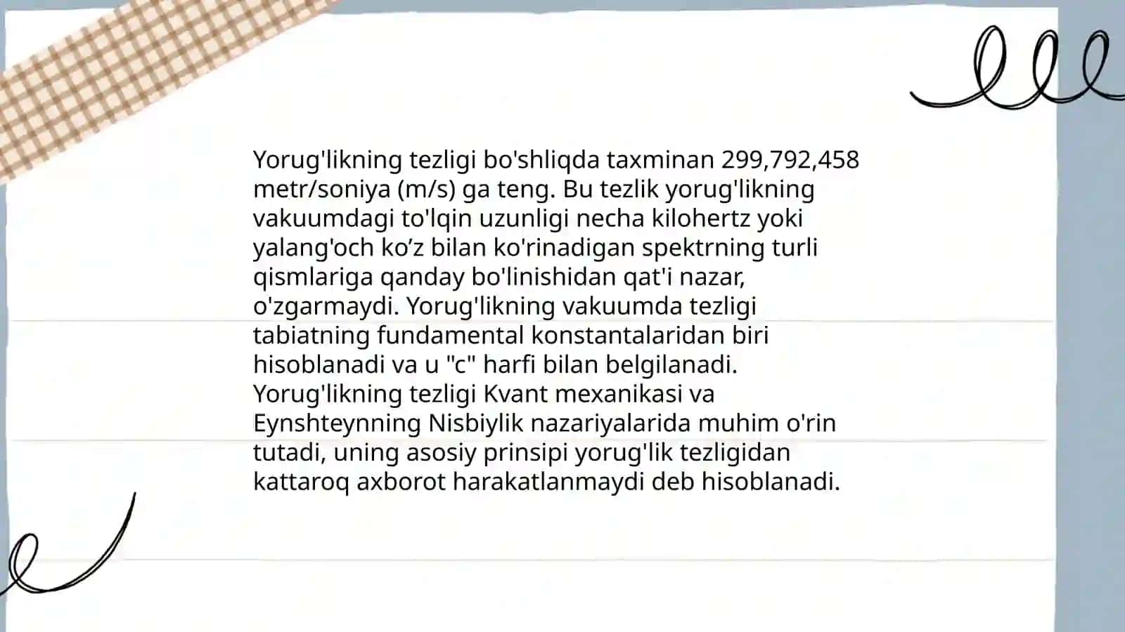 Yorug'likning tabiatini o'rganish 4