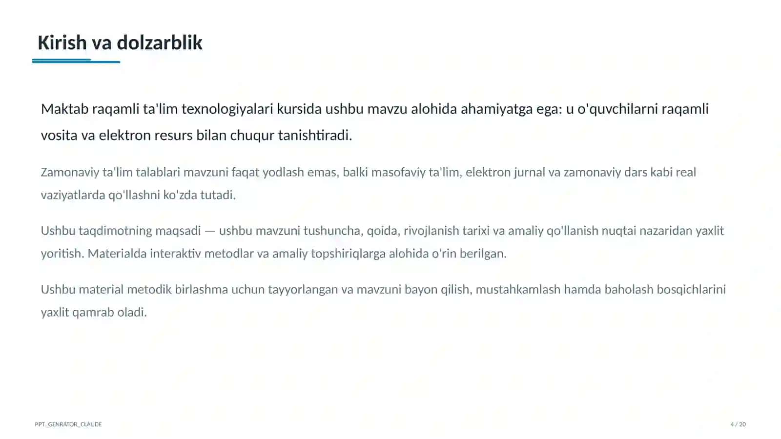Ta'lim analitikasi: o'quvchi natijalarini tahlil qilish 4