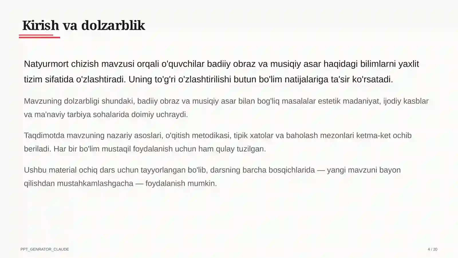 Natyurmort chizish (2-sinf) 4