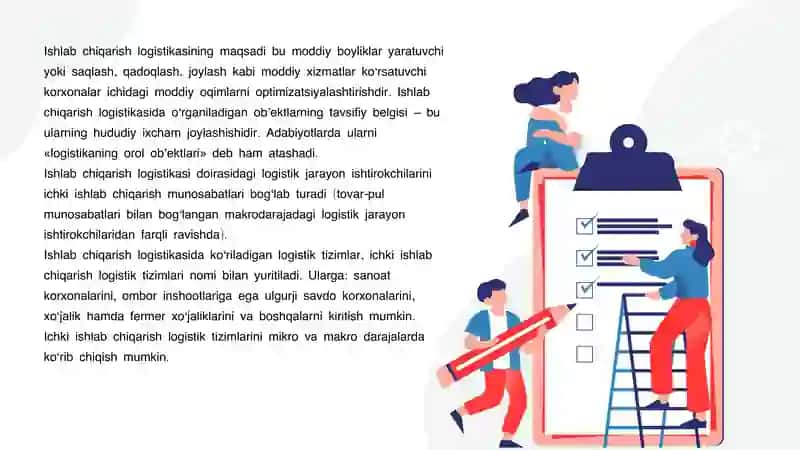 Qishloq xo’jaligi ishlab chiqarish logistikasida omborlarni o’rni 4