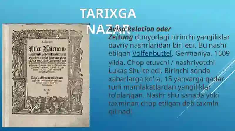XORIJIY OMMAVIY AXBOROT VOSITALARINING MEDIA MAKONIDAGI O’RNI 4