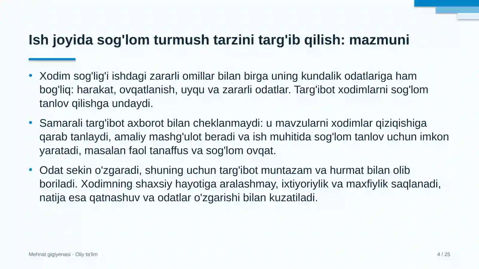 Internet-do'konlarda ish joyida sog'lom turmush tarzini targ'ib qilish 4
