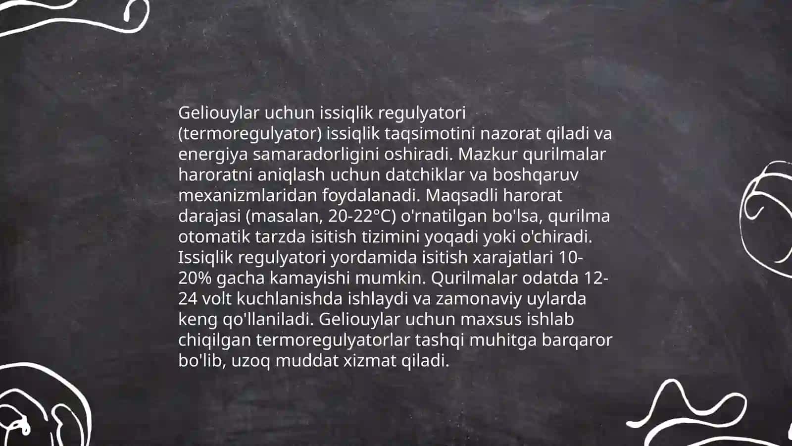 Issiqlik akkumlyatorli namunaviy geliouyni 4