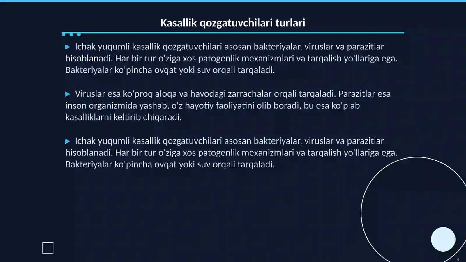 Ichak yuqumli kasallik qozgatuvchilari 4