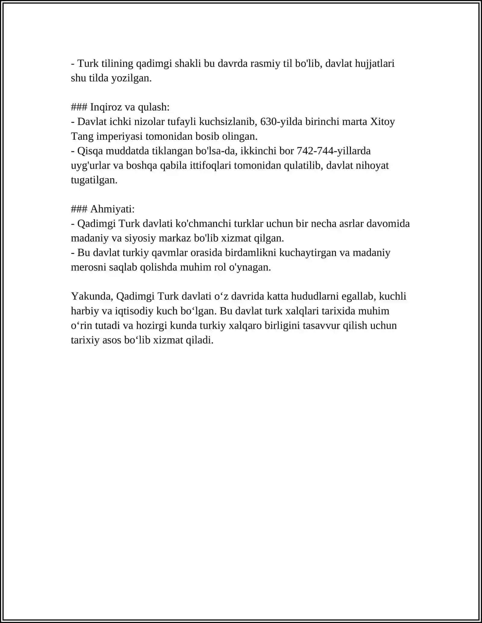 ÓZBEK DAVLATCHILIGINING TARIXIY BOSQICHLARI (ÓBEKISTON HUDUDIDAGI DAVLATLAR TARIXI MISOLIDA) 4