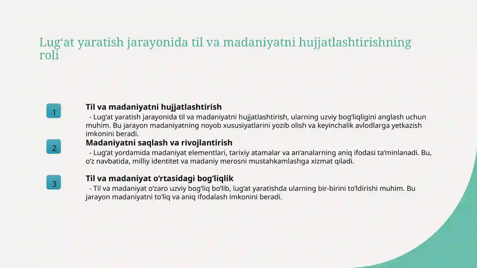 Leksikografiya amaliy tilshunoslikning muhim yo'nalishi sifatida 4