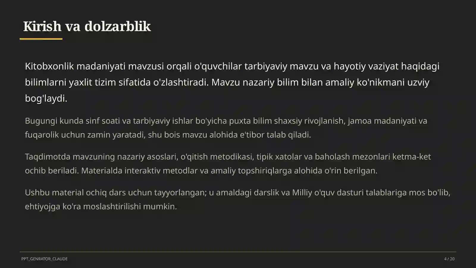 Kitobxonlik madaniyati 4