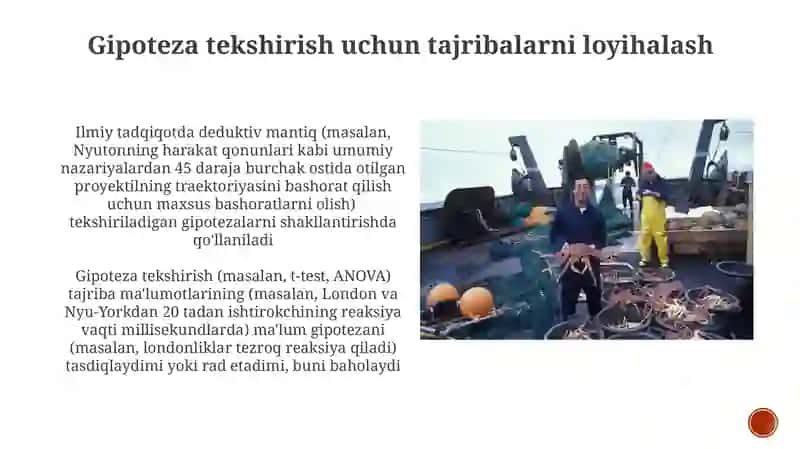 Ilmiy nazariya va gipoteza, ularning ilmiy-tadqiqotlardagi o'rni 4