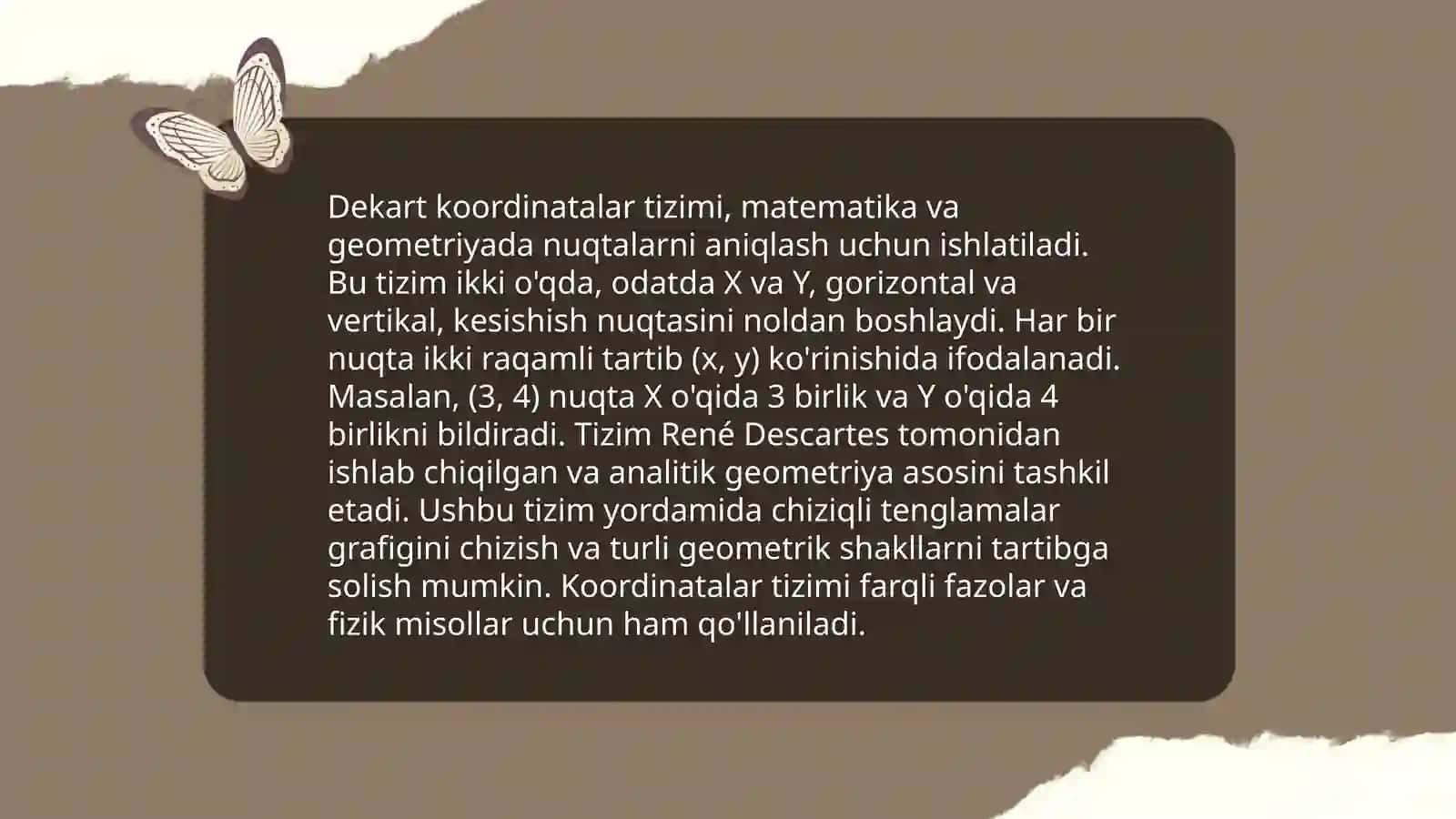 Matematika: Rene Dekart 4