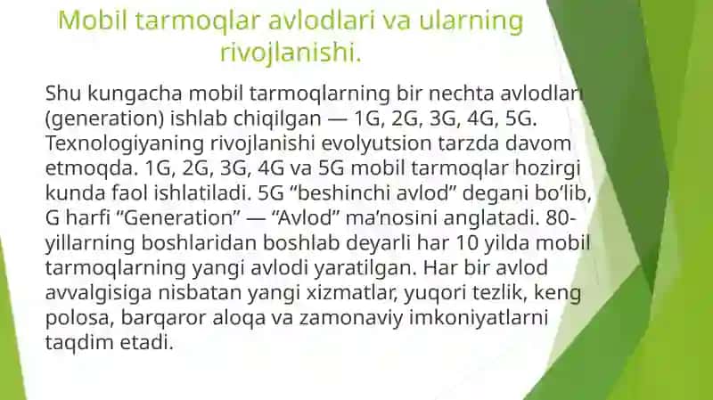 Mobiltarmoqlar 4