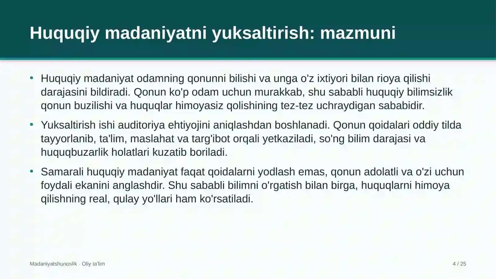 valyuta ayirboshlash shoxobchalarida huquqiy madaniyatni yuksaltirish 7357 4