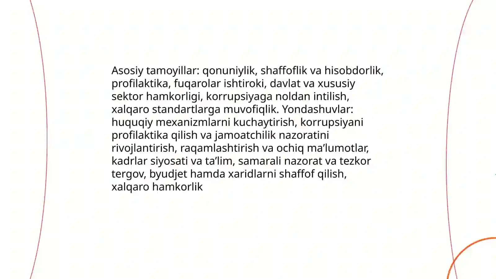 Korrupsiyaga qarshi kurashishning milliy strategiyasi mazmuni 4