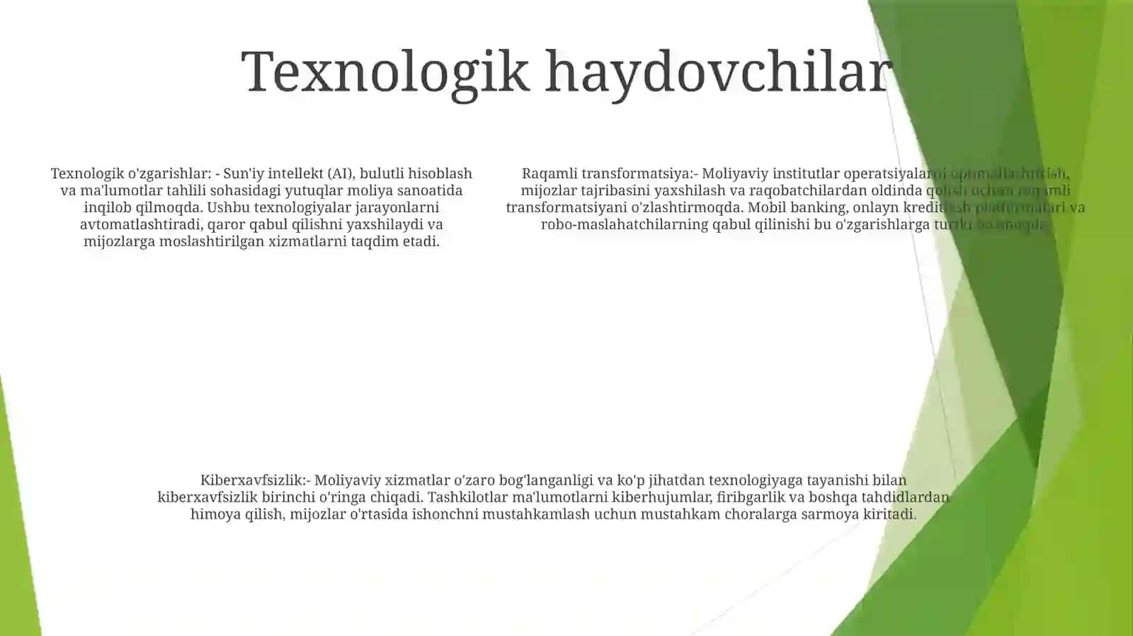 Moliyaviy Sektorda Axborot Texnologiyalarining Rivojlanishi 4