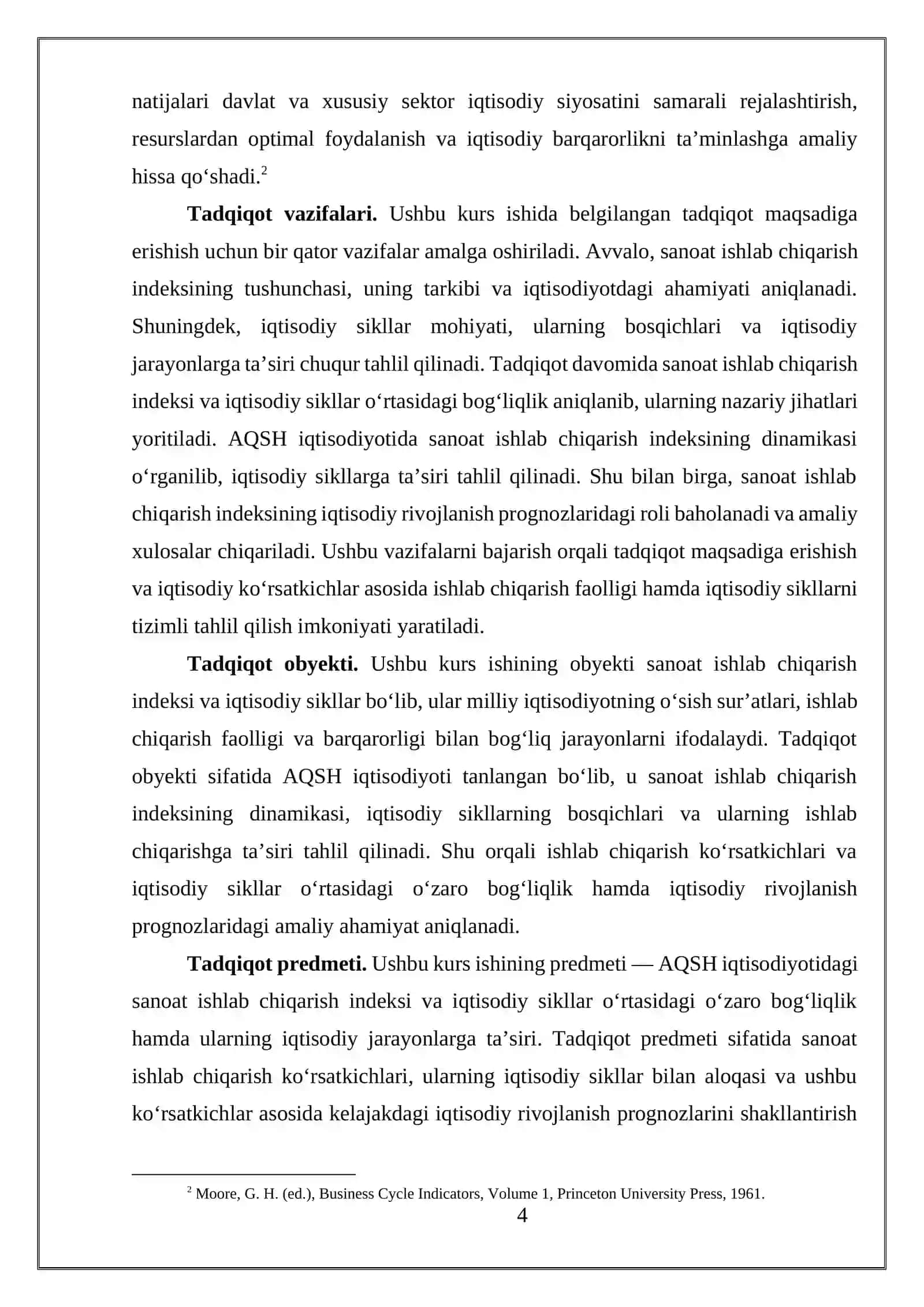 Sanoat ishlab chiqarish indeksi va iqtisodiy sikllar (AQSH misolida) 4