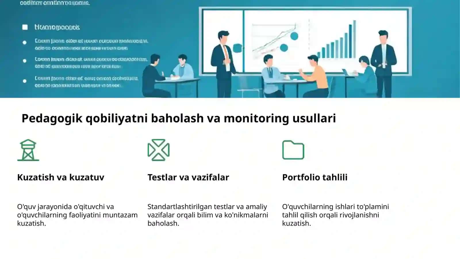 Pedagogik qobiliyat: o'qituvchi muvaffaqiyati 4