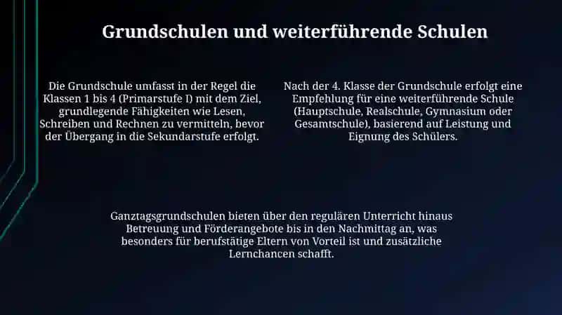Schularten in Deutschland 4