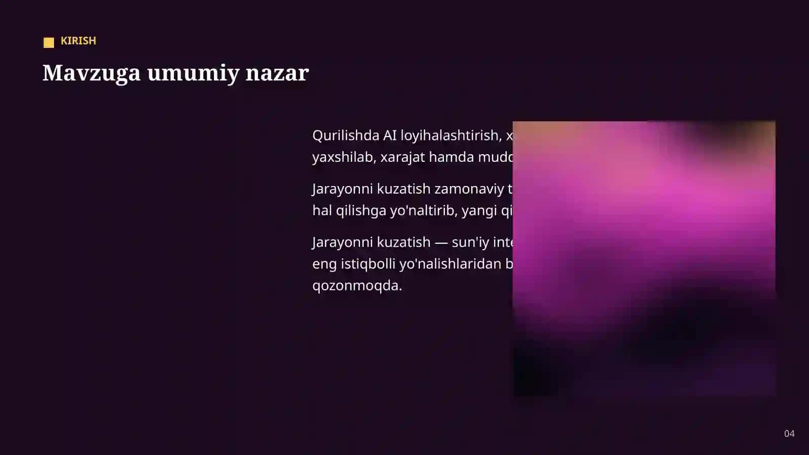 AI QURILISH SOHASIDA 4