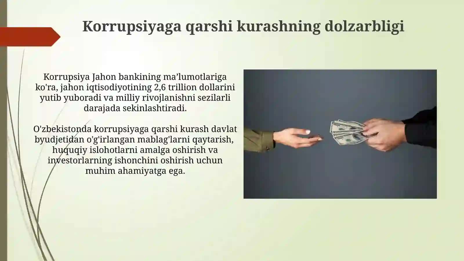 Korrupsiyaga qarshi kurashi 4
