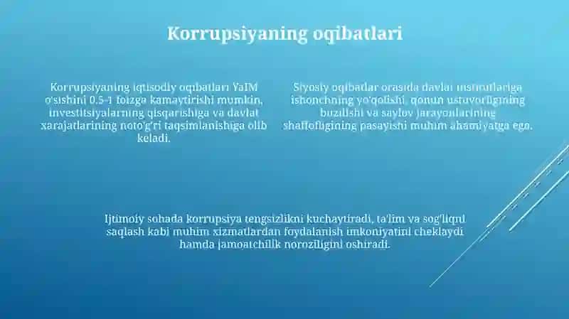 Korrupsiyaning mohiyati va oqibatlari 4