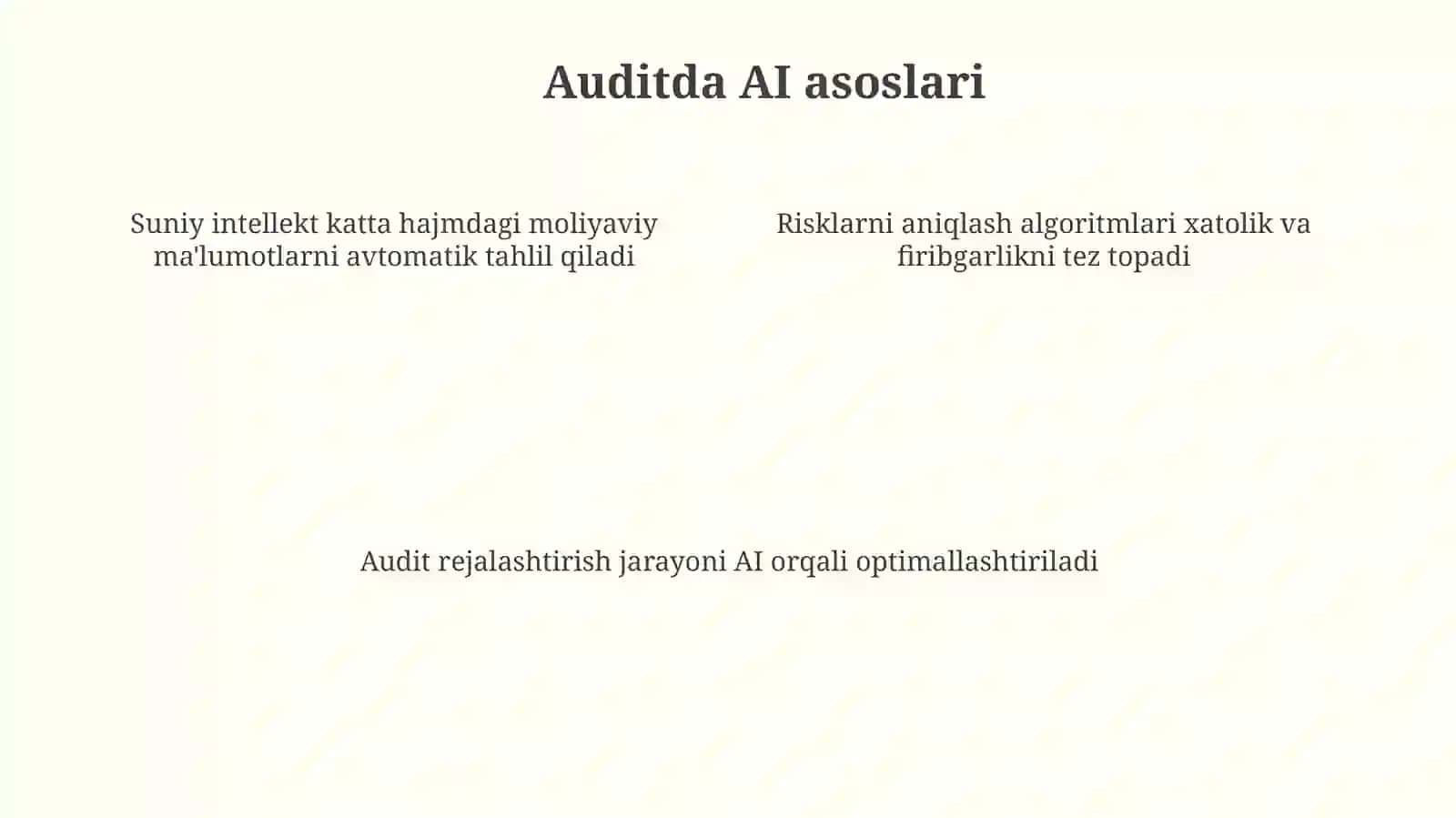 Audit va AI 4