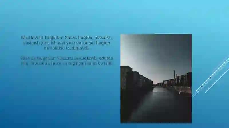 Ish hujjatlari va ularga qo'yiladigan asosiy talablar 4