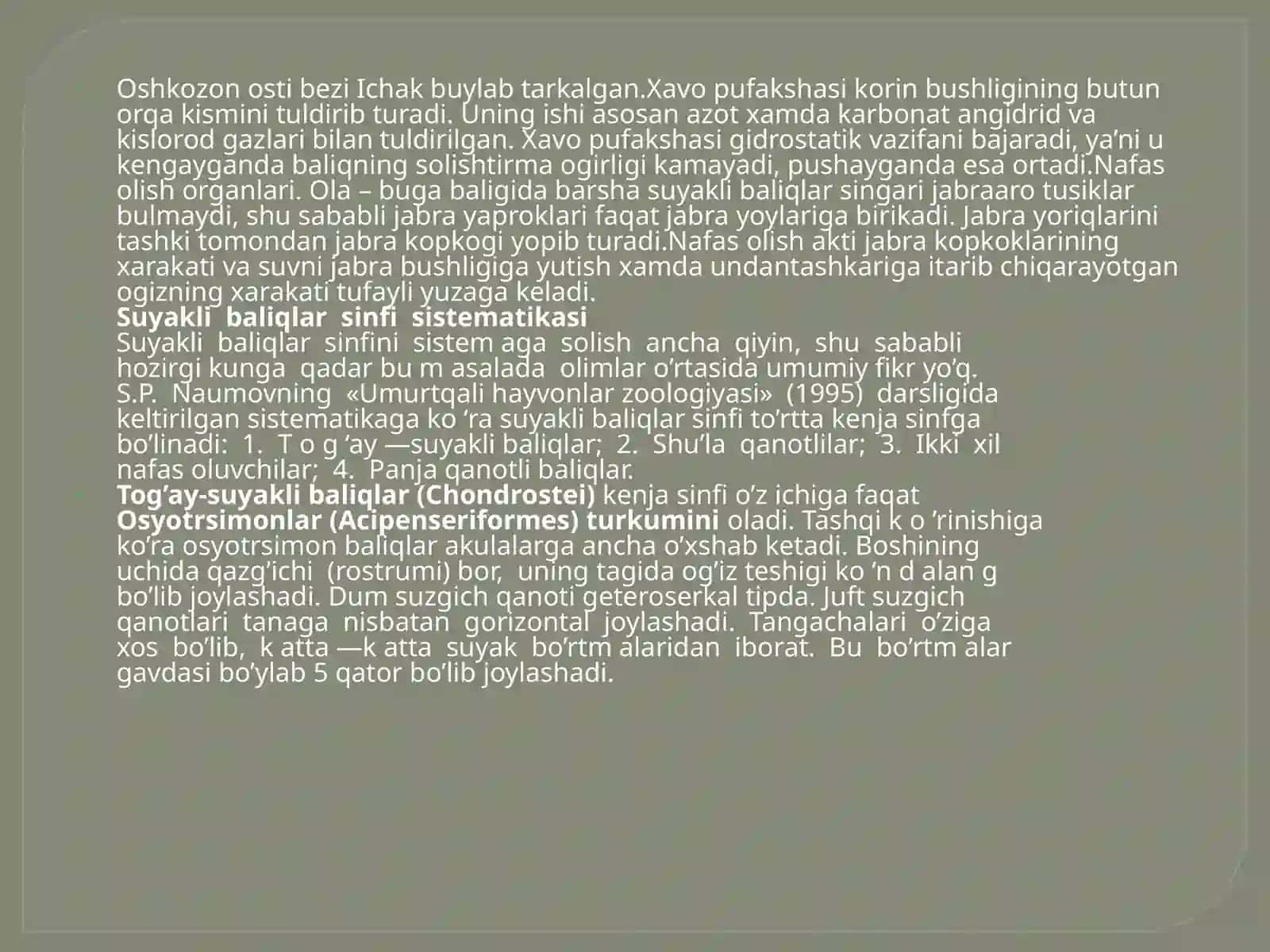 Suyaklibaliqlarsinfi 4