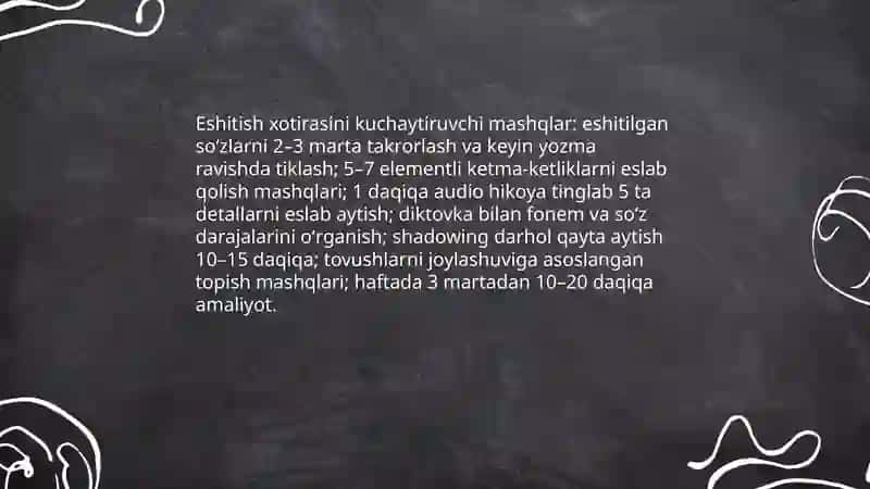 Xotirani rivojlantiruvchi psixologik mashgʻulotlar 4