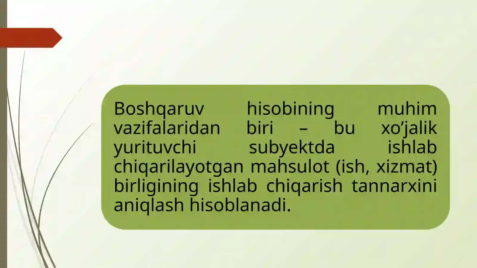 Xarajatlar tushunchasi 4