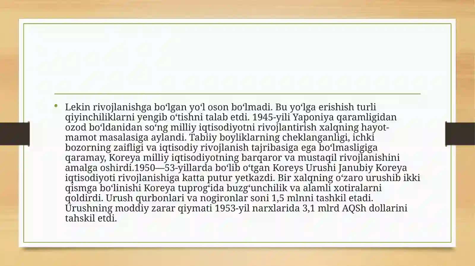 Koreya Respublikasi iqtisodiy ahvoli 4