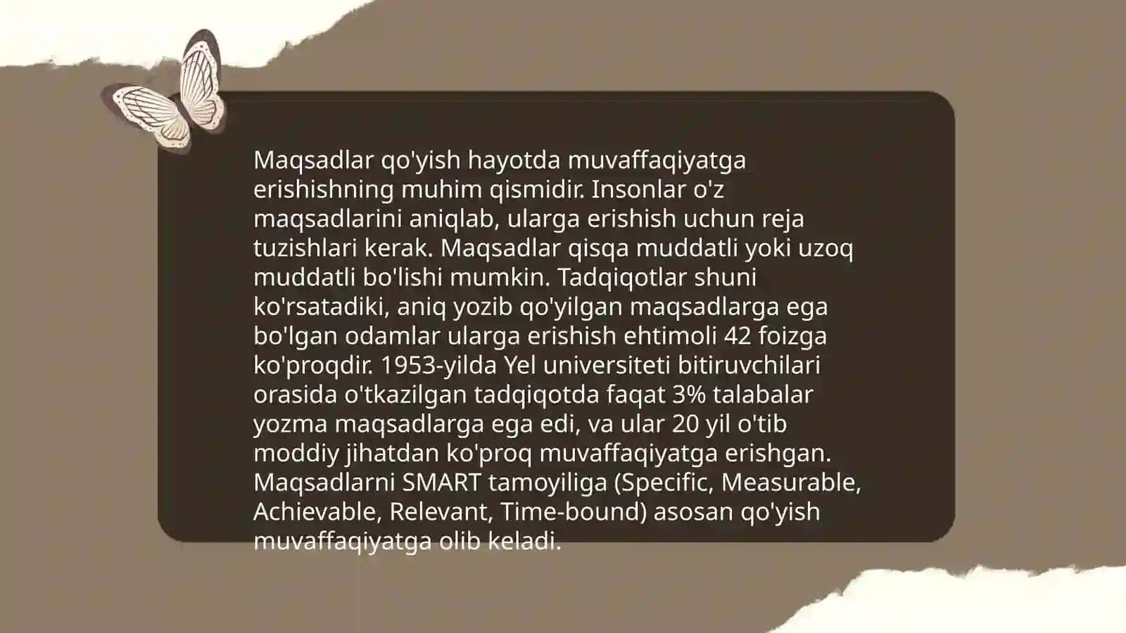 Xarakterni rivojlantirish 4