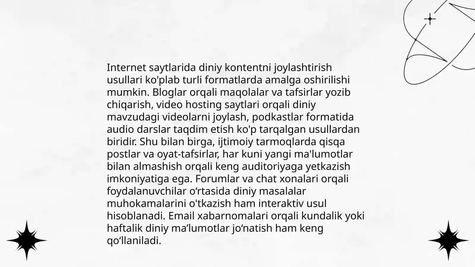 Internet saytlari va ijtimoiy tarmoqlarda diniy targ'ibot usullari 4
