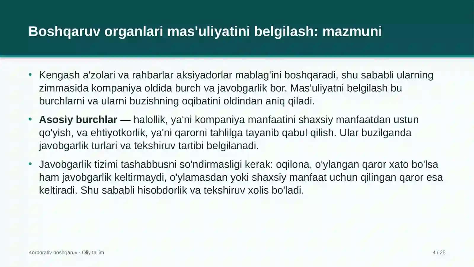 agroturizmda boshqaruv organlari mas'uliyatini belgilash 5729 4