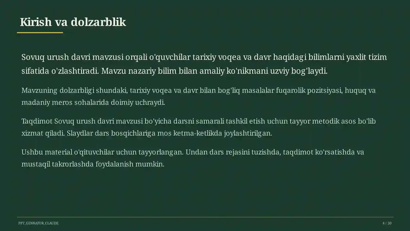 Sovuq urush davri (10-sinf) 4