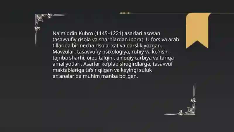 Najmiddin Kubro 4