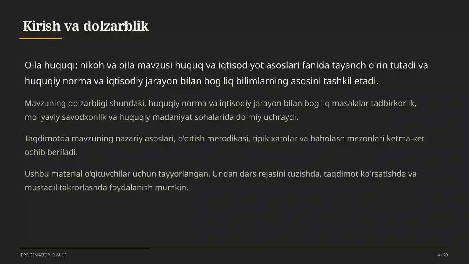 Huquq va iqtisodiyot asoslari (9–11) 4