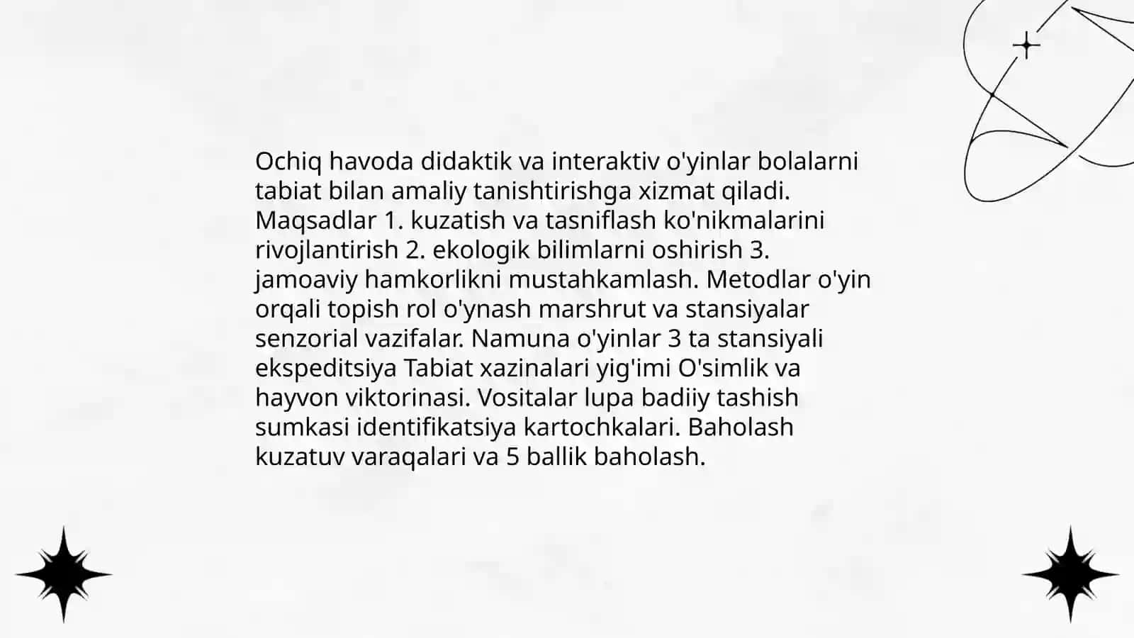 Òyin asosida bolalarni tabiat bilan tanishtrish texnalogiyasi 4