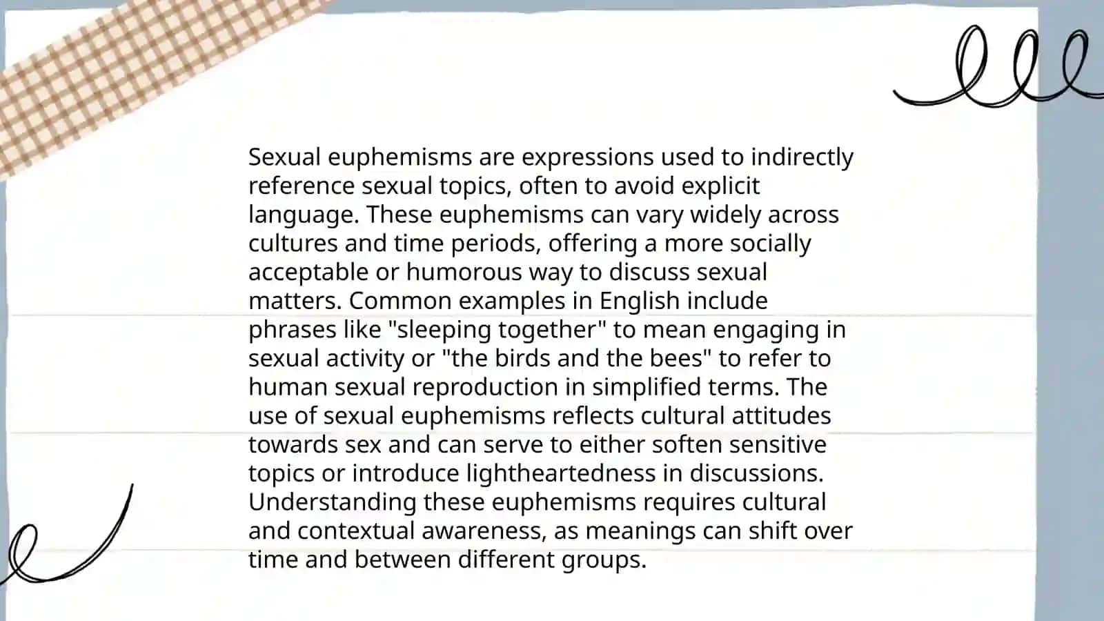 Taboo and euphemism 4