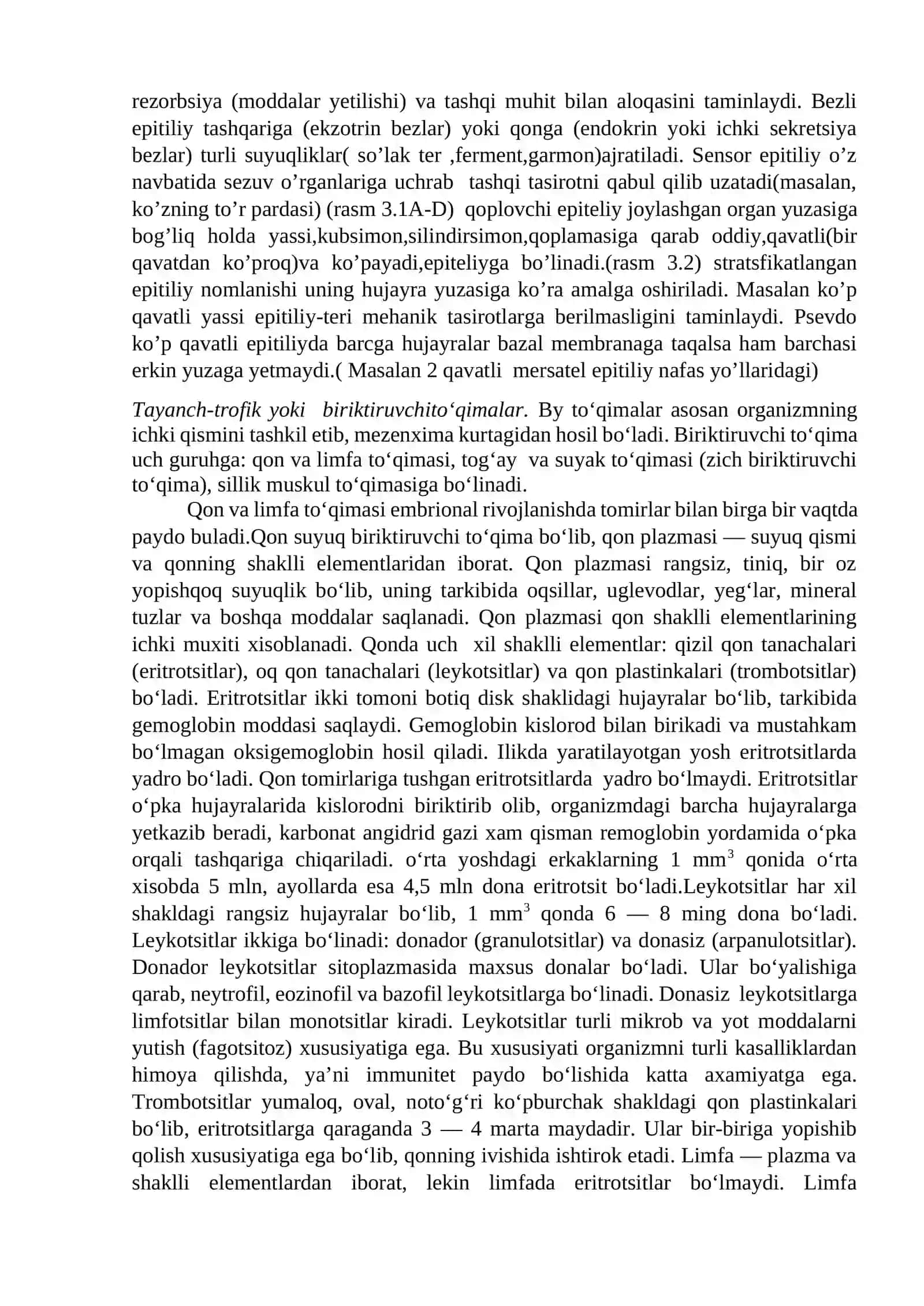 Odam anatomiyasi va fiziologiyasi fanining predmeti, maqsadi va vazifalari, оdam anatomiyasi va fiziologiyasi fanining rivojlanish tarixi 4