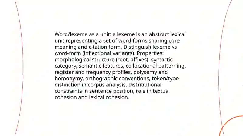 Units in written discourse 4
