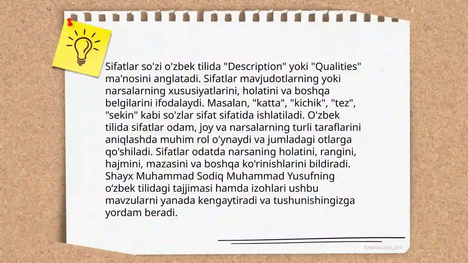 Rus tilida mustaqil so‘z turkumlari 4