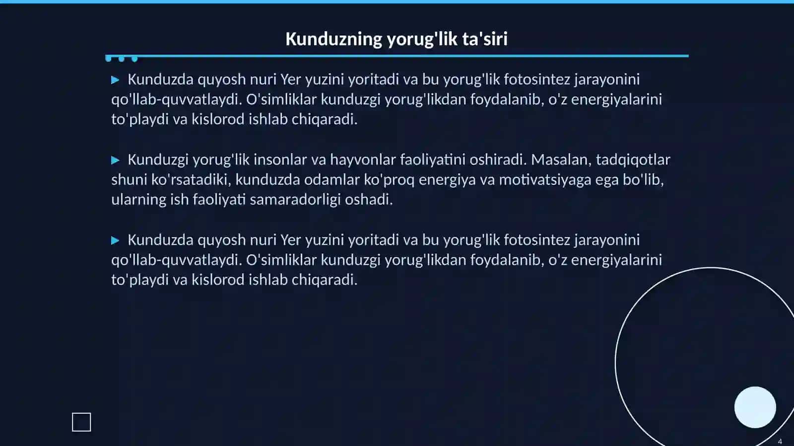 Kecha va kunduz 4