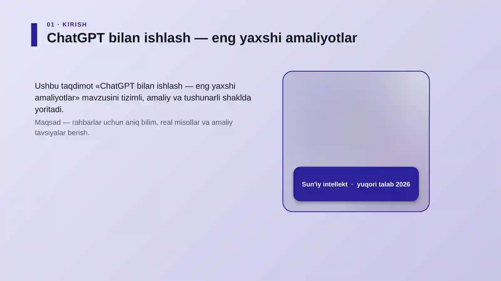 ChatGPT bilan ishlash — eng yaxshi amaliyotlar 4